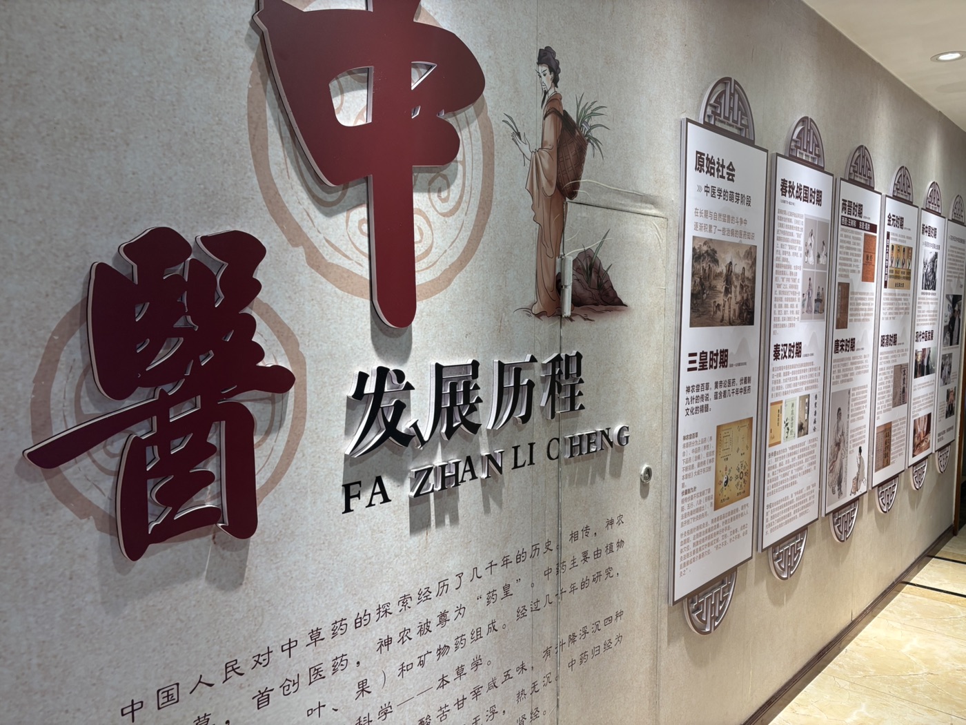 佳惠堂发展历程文化墙