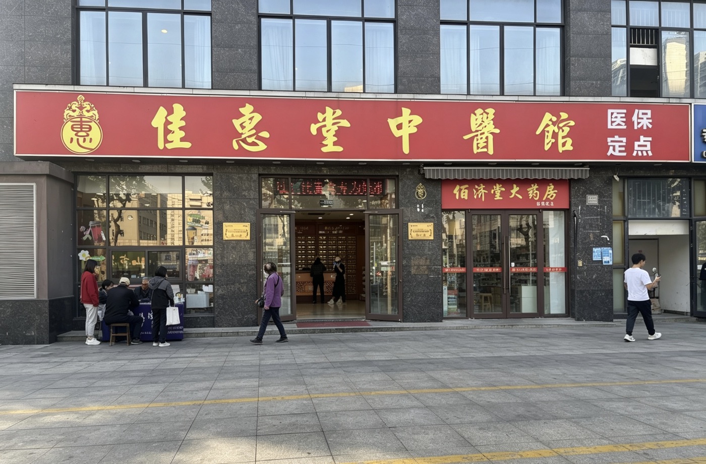 佳惠堂国医馆门头
